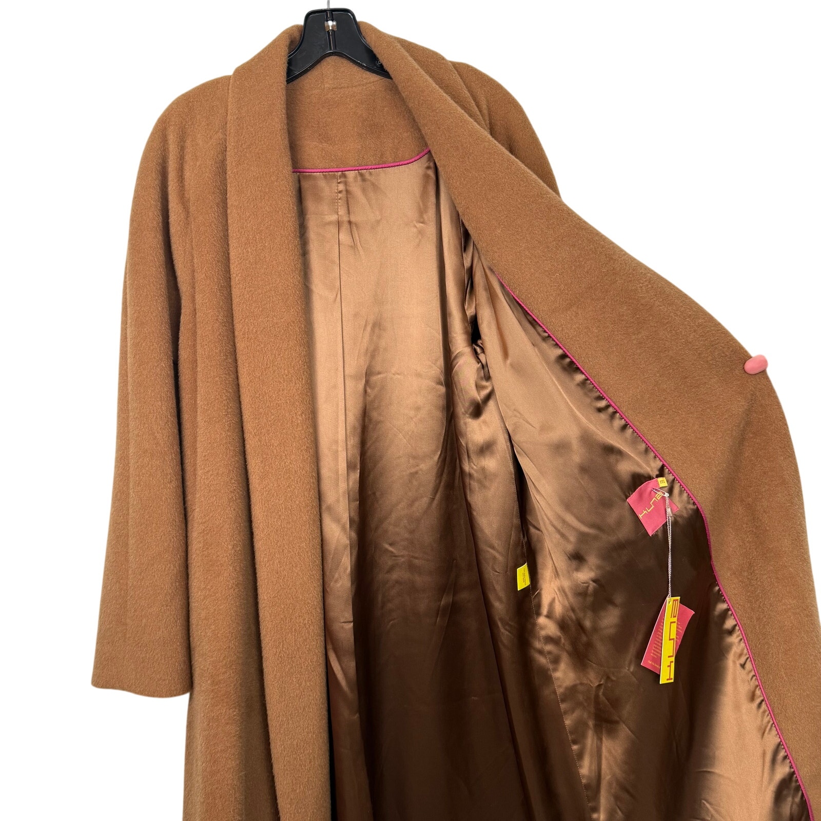 Nwt Kuna 100% Baby Alpaca Camel Swing Coat | Softer Than Cashmere | Luxury Peru — image 4 of 8